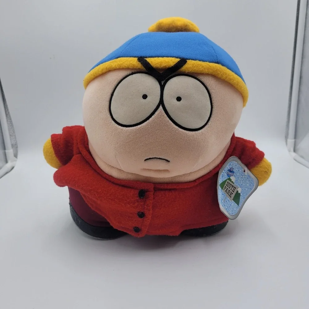Vintage 1998 South Park Plush Set Cartman and Chef Fun 4 All Comedy Central READ
